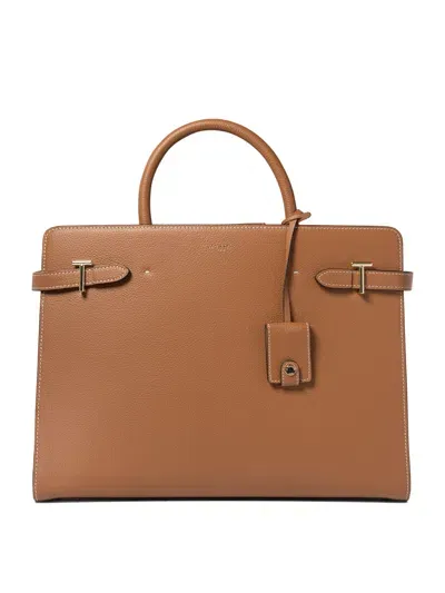 Le Tanneur Emilie Handbags In Brown