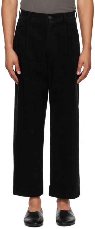 Le17septembre Black Pleated Trousers