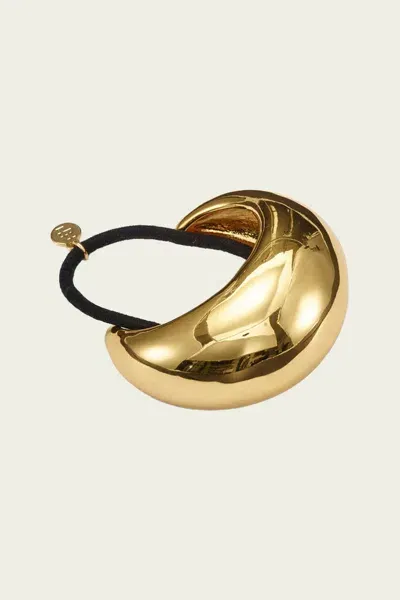 Lelet Glossy Dome Pony Cuff In Gold