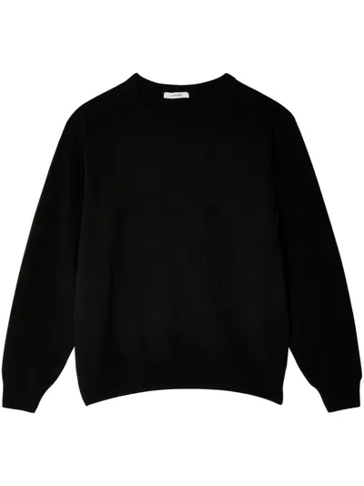 Lemaire Crew-neck Jumper In Black