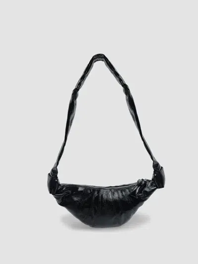 Lemaire Borsa Croissant Piccola In Black