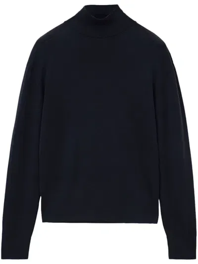 Lemaire High-neck Jumper In Black