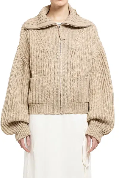 Lemaire Knitwear In Beige