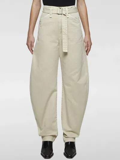 Lemaire Pants  Woman Color White In Weiss