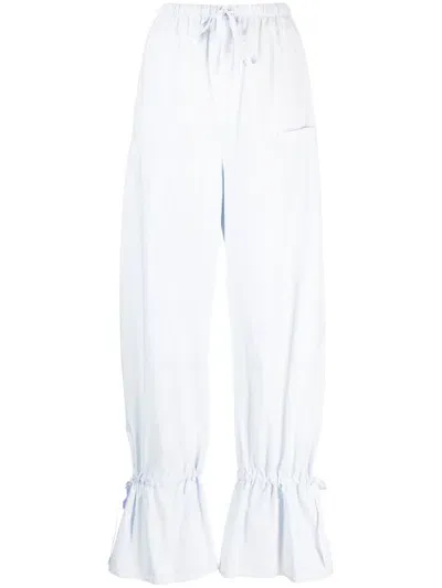 Lemaire Parachute Pants In White