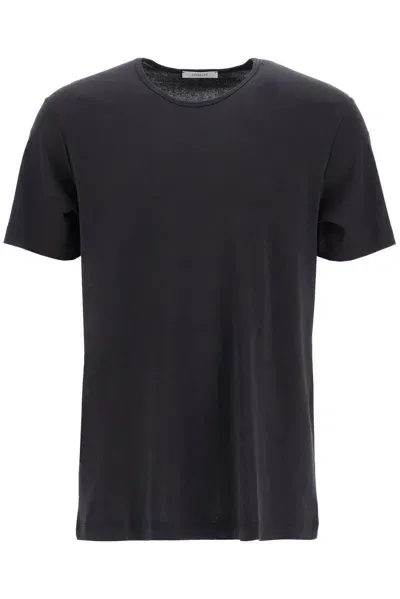 Lemaire Relaxed Fit Crewneck T-shirt In Black