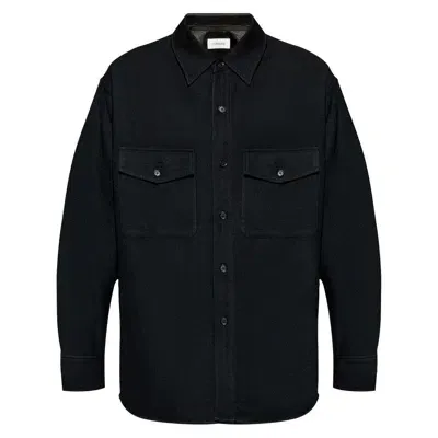 Lemaire Shirts In Black