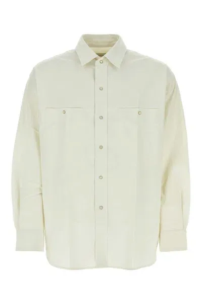 Lemaire Shirts In White