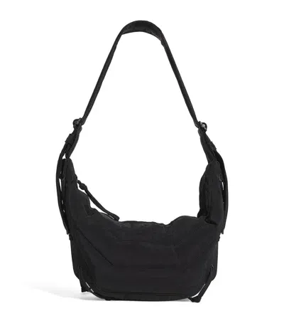 Lemaire Small Soft Game Cross-body Bag In Black