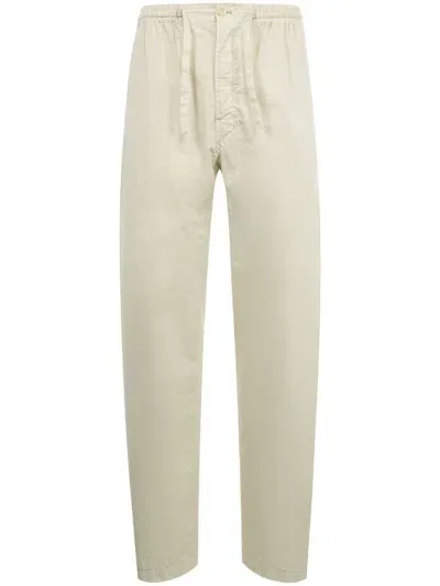 Lemaire Straight-leg Trousers In White