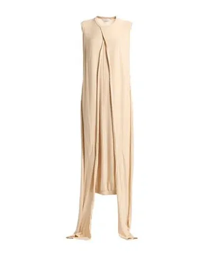 Lemaire Knotted Sleeveless Dress In Beige