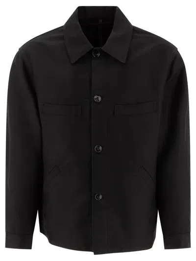 Lemaire Workwear Jackets In Black