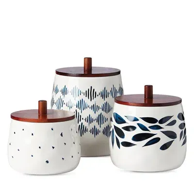 Lenox Blue Bay 3-piece Canister Set