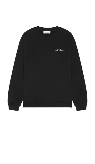 Les Deux Crew Sweatshirt In Black