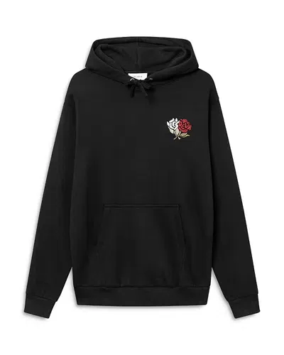 Les Deux Felipe Logo Hoodie In Black