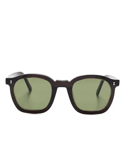 Lesca Cuba Sunglasses In Brown