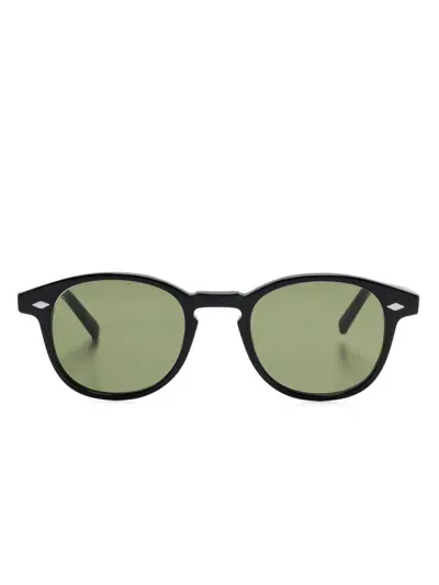 Lesca Pantos-frame Sunglasses In Black