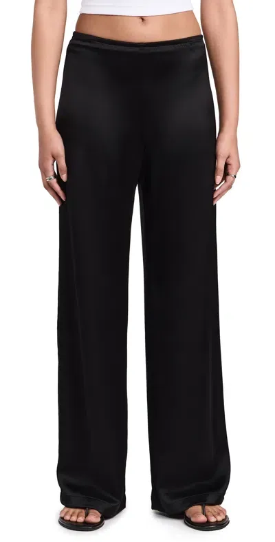 Leset Barb Wide Leg Pants Black