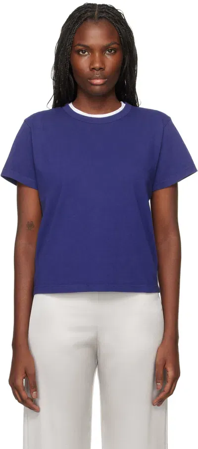 Leset Navy 'the Margo' T-shirt In Deep Indigo