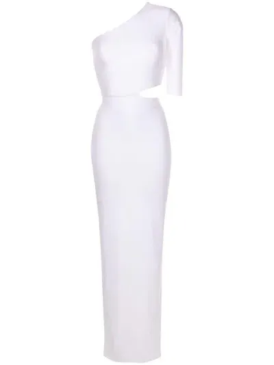 Lethicia Bronstein Sophia Cut-out Gown In White