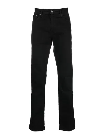 Levi's Black Denim Jeans In Negro