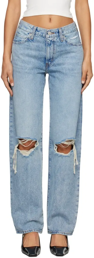 Levi's Blue '94 Baggy Jeans In Caution Hot Pants