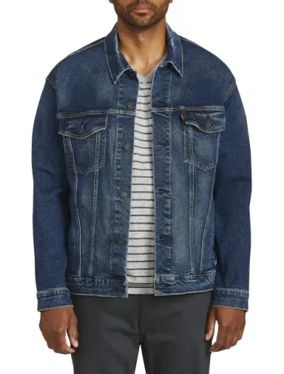 Levi's Relaxed Fit Trucker Jacket In Blue