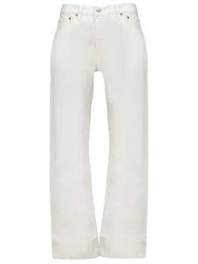 Levi's 501 Cotton Jeans With A Straight Leg In Multicolor