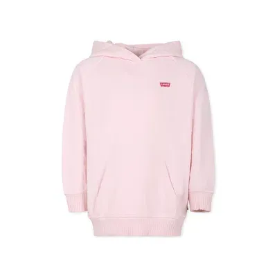 Levi's Kids' Pink Sweatshirt For Girl With Logo