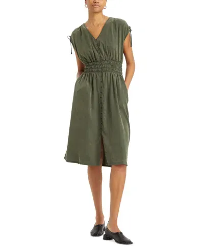 Levi's Women's Betty Midi Dress In Deep Depth