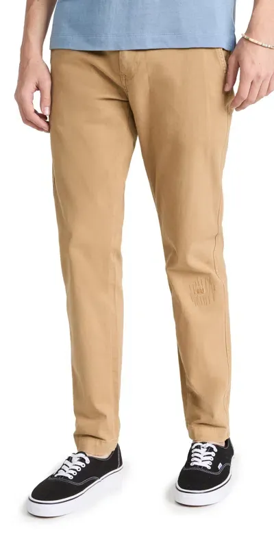 Levi's Xx Chino Std Ii Pants British Khaki Worn In Gd