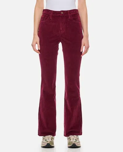 Levi Strauss & Co 726 Hr Flare Corduroy Pants In Red