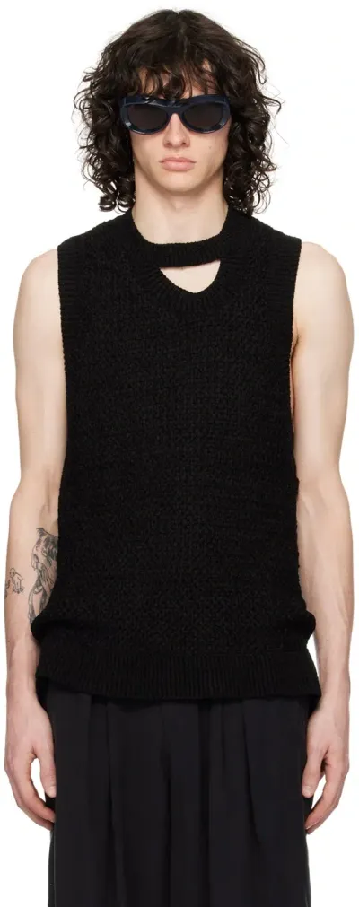 Lgn Louis Gabriel Nouchi Black Twisted Vest