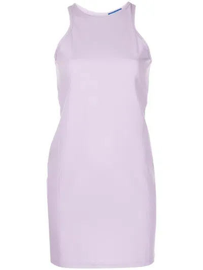 Lhd Backless Hockney Dress In Violett