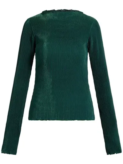 L'idée Soiree Blouse In Green