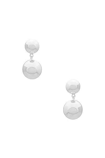 Lie Studio The Caroline Earring In Sterling Silver