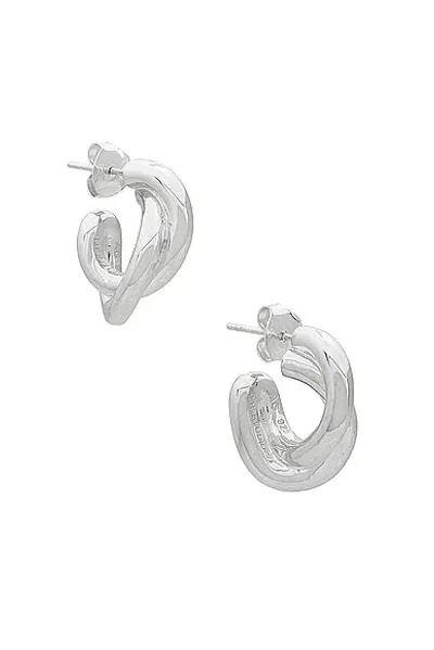 Lie Studio The Diana Earring In Sterling Silver