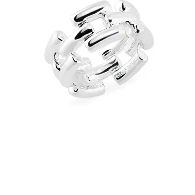 Lie Studio Lié Studio The Isabel Ring In Silver