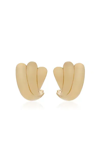 Lie Studio The Magda Gold-plated Sterling Silver Earrings