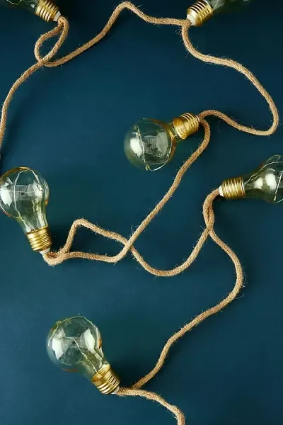 Lightstyle London Galaxy Lightbulb Led String Lights In Gold