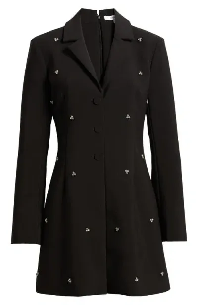 Likely Alara Long Sleeve Blazer Dress In Black