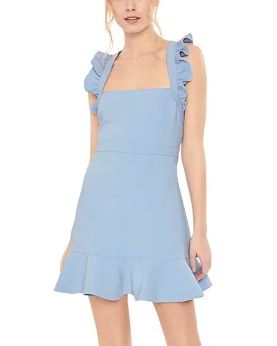 Likely Hara Sleeveless Ruffled Mini Dress In Lavender Luster