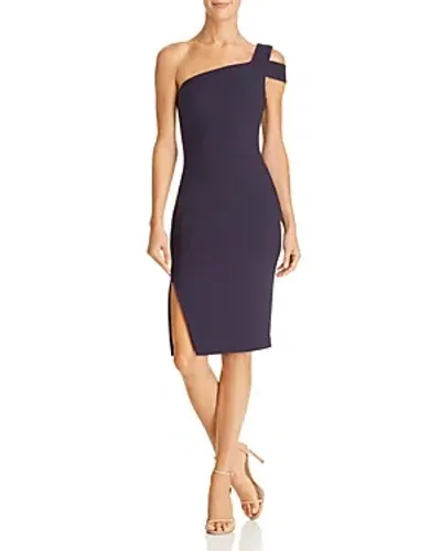 Likely Packard One-shoulder Dress In Navy