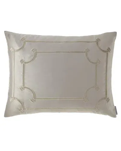 Lili Alessandra Vendome King Sham In Pewter