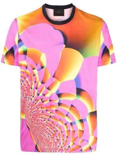 Limitato Graphic-print T-shirt In Rosa