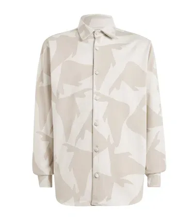 Limitato X Andrea Marchesini Jacquard Shirt In Neutral