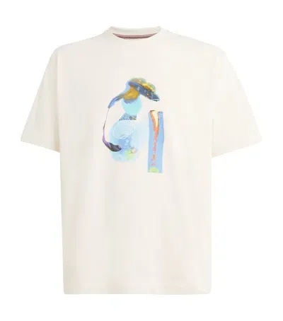 Limitato X Andrea Marchesini Shepherd Graphic T-shirt In White