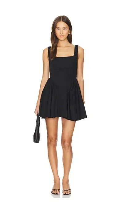 Line & Dot Sami Mini Dress In Black