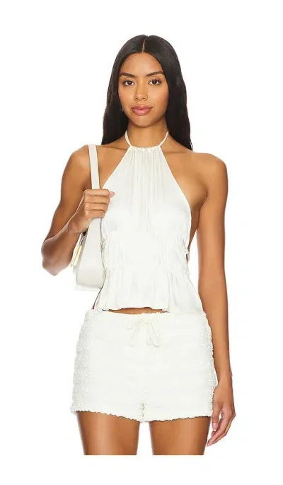 Lioness Legacy Halter Top In Ivory