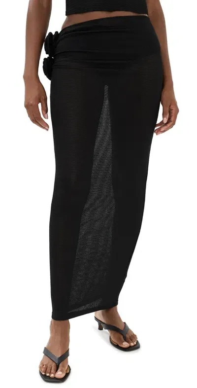 Lioness Soul Mate Maxi Skirt Onyx